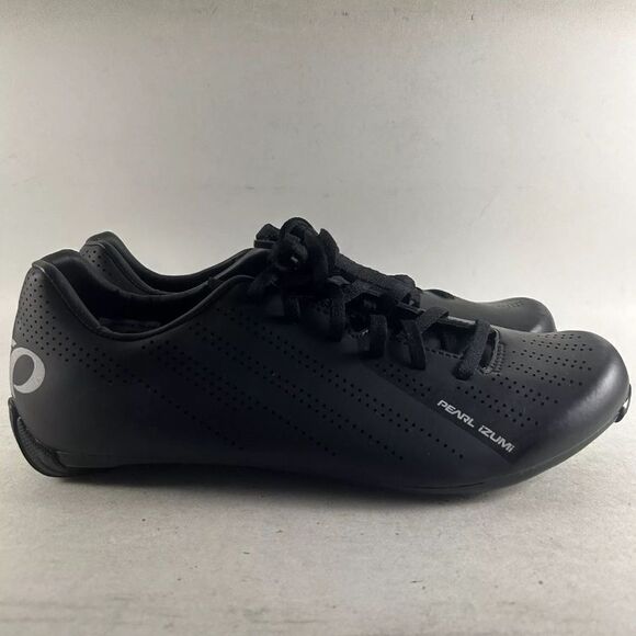 Pearl Izumi Tour Road Cycling Shoes Black Size EU 39.5 US Mens 6.75 Womens 7.75 - Picture 1 of 8